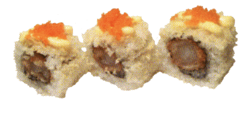 Crispy Ebi Maki ( 4 stuks )