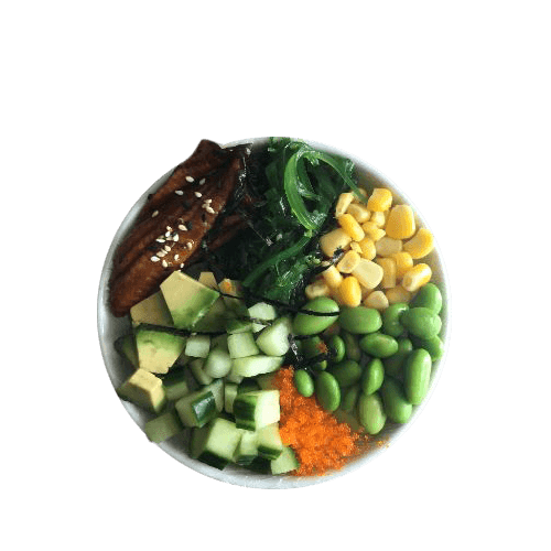 Poké bowl paling