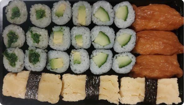 Sushi Box Green bites